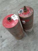 2 x diamond core bits