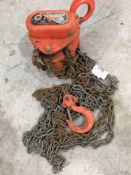 Tiger one ton single point chain hoist