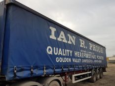 Crane Fruehauf Trailer 45ft Curtainsider Trailer