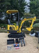 Mini Tracked Excavator Micro Rhinocerous XN08 NO VAT