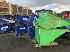 Forklift Telehandler Tipping Skip
