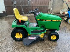John Deere petrol ride on mower