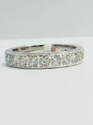 9ct white gold Eternity Ring