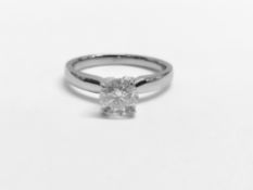 1.02ct diamond solitaire ring