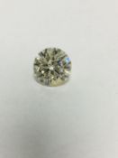 1.55ct Natural Brilliant cut DiamondSI2 clarity