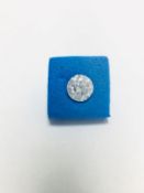 1.05ct Natural Brilliant cut Diamondh colour