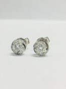 18ct diamond Stud Earrings ,diamonds are GH colour