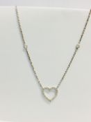 DIAMOND HEART NECKLACE