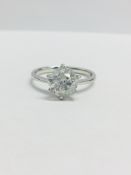 1.75ct diamond solitaire ring