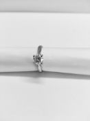 1.04ct diamond solitaire ring with a brilliant cut diamond