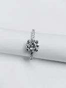 1ct Diamond solitaire ring