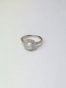 1.20ct d colour vs2 clarity Cushion cut diamond