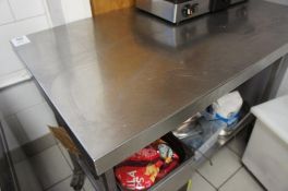 Preparation table 1200mm