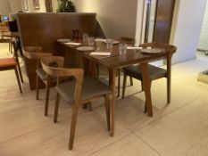 4 place Heavy-duty commercial grade restaurant furniture