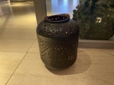 1 medium-size metal lantern