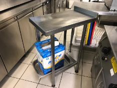 Stainless Steel Side table 400mm