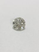 6.57ct round Brilliant cut diamond