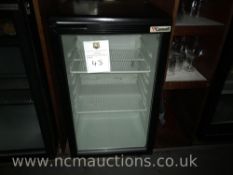 Carawell glass display fridge