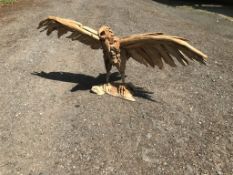 MASSIVE 1M WIDE DRIFTWOOD HANDMADE EAGLE
