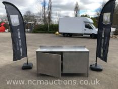 Stainless Steel Counter With Under Storage