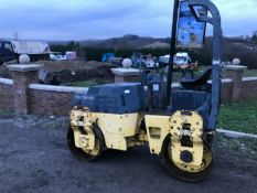 Bomag 120 Twin Drum Vibration Roller