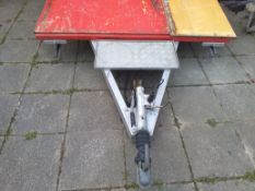 Flat Bed Car Trailer