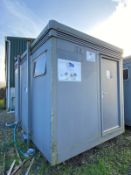 3 Bay Shower Block 12ft X 8ft- Jack Leg