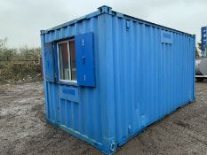 Anti Vandal Steel Portable Office Canteen. 16ft x 8ft