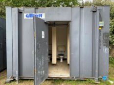 Portable Toilet and Portable Office 13ft x 9ft