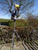 Telescopic Quad Head Defender 110v Site Light Extendable