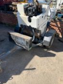 Terex MBR71HEW Pedestrian Roller On Trailer