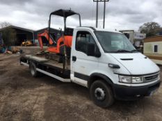 2006 55 reg Iveco Daily 65C15 6.5 Ton Beaver Tail Plant Lorry