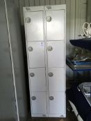 2 x 4 Door Locker Unit