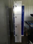 1 x 4 Door Locker Unit