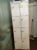 2 x 4 Door Locker Unit