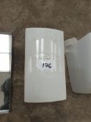 Wall mounted sink pedestal