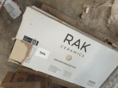 4 x boxes of sand coloured tiles