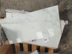 2 x boxes of white tiles
