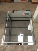 Back Lit Mirror 600 x 900 mm slight crack