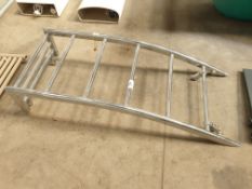 Towel radiator in chrome 1200 x 500 x 230mm