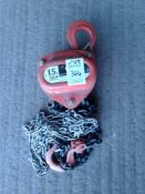 Tiger chain hoist single point