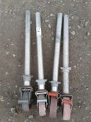 4 x wheels and castors