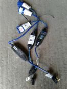 3 x rcd leads