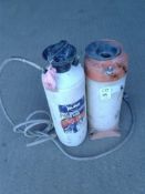 2 x dust control tanks