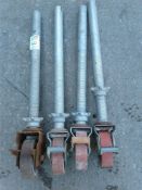 4 x wheels and castors