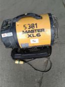 Master xl6 diesel space heater