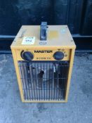 Master fan heater 110 V 32 amp