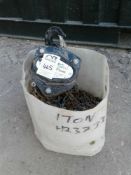 Liftin gear 1 ton chain hoist single point