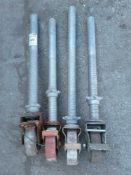 4 x wheels and castors