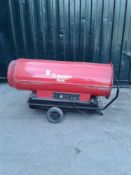 Munters jumbo diesel space heater 240v